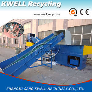 Single Shaft Plastic Shredder/Plastic Shredding Machine/Plastic Crusher