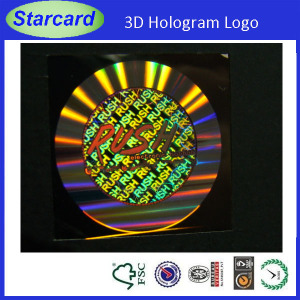 High Security Plastic Card with Anti-Counterfeiting Printing